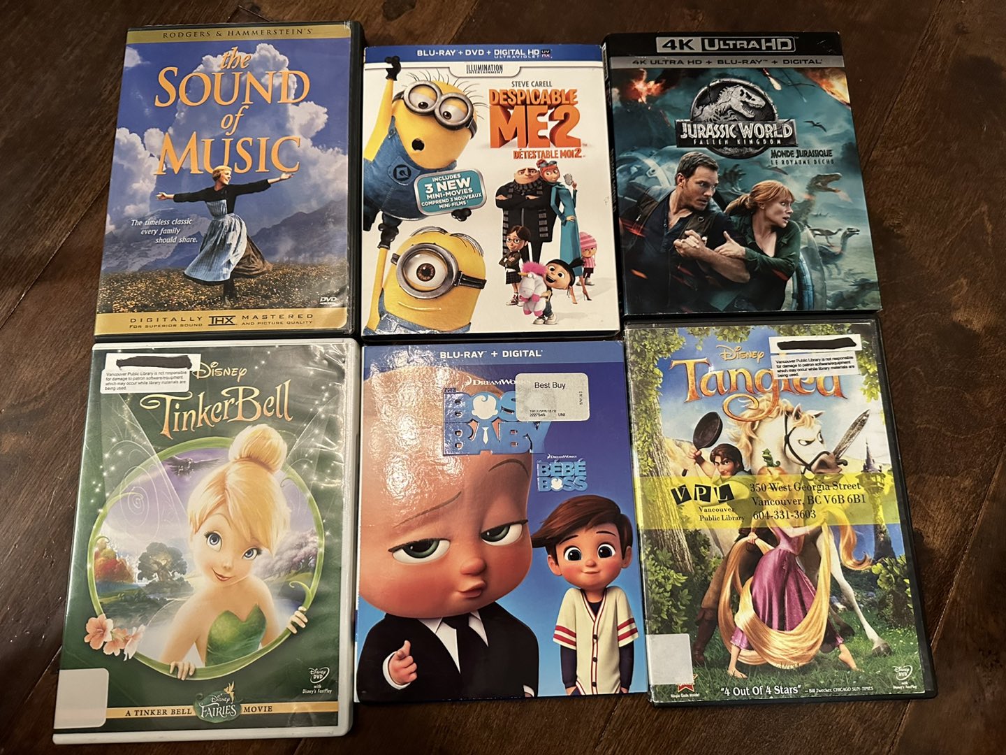 DVD and Blue-Ray movies thumbnail