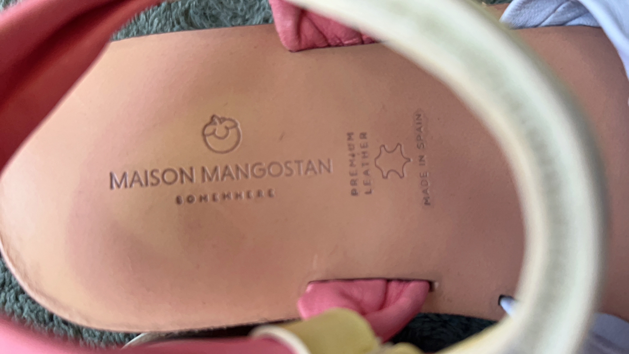 Kids Maison Mangostan Premium Leather Sandal image indicator(4)