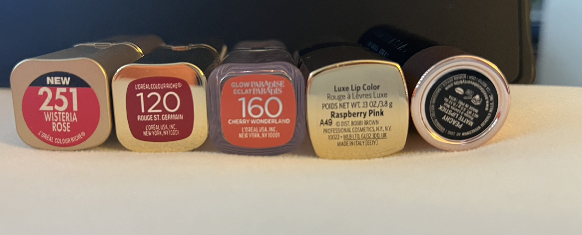Assorted lipsticks thumbnail