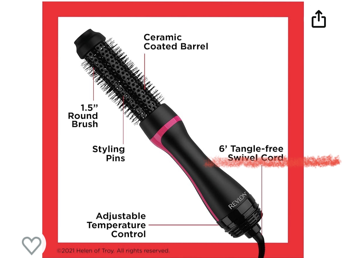 REVLON hair dryer image indicator(3)