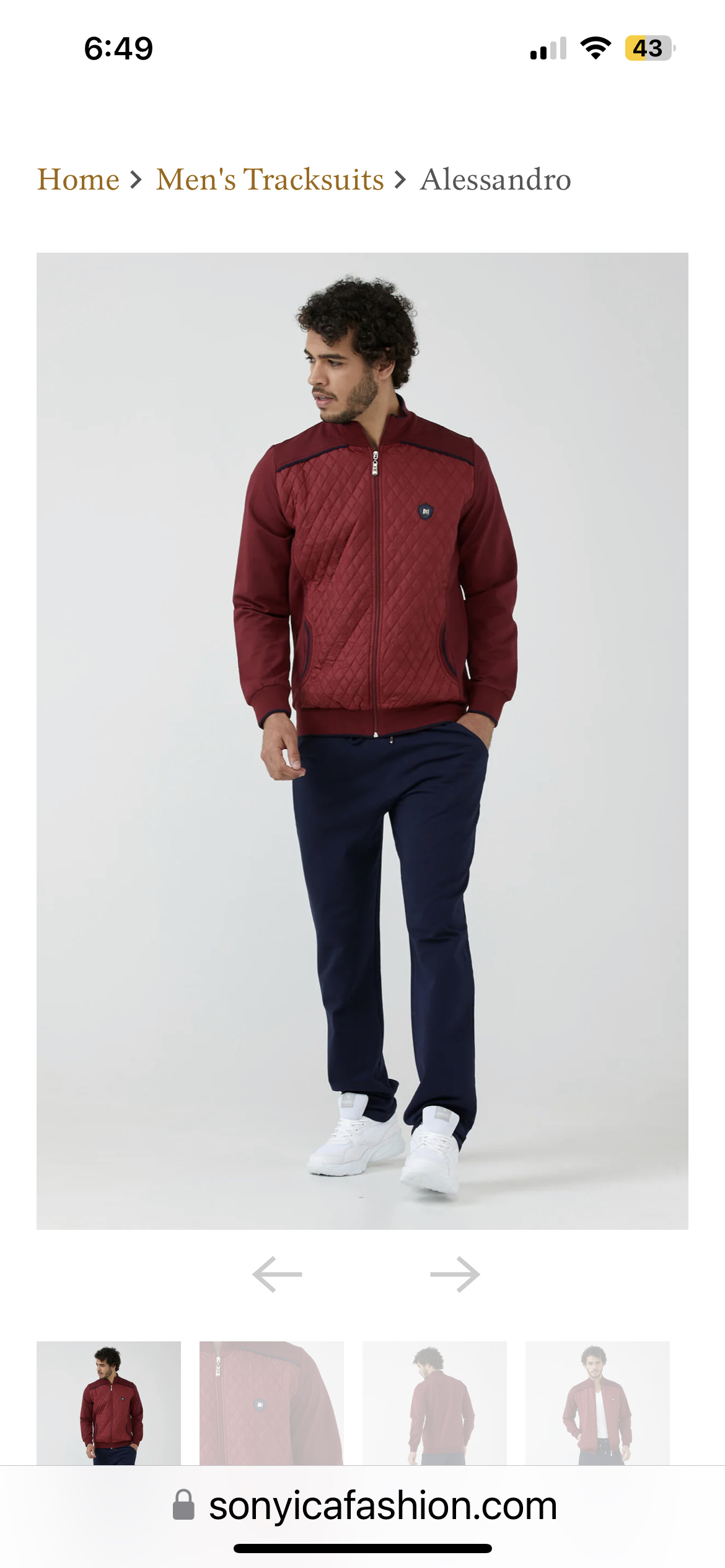 Two piece tracksuit image indicator(5)