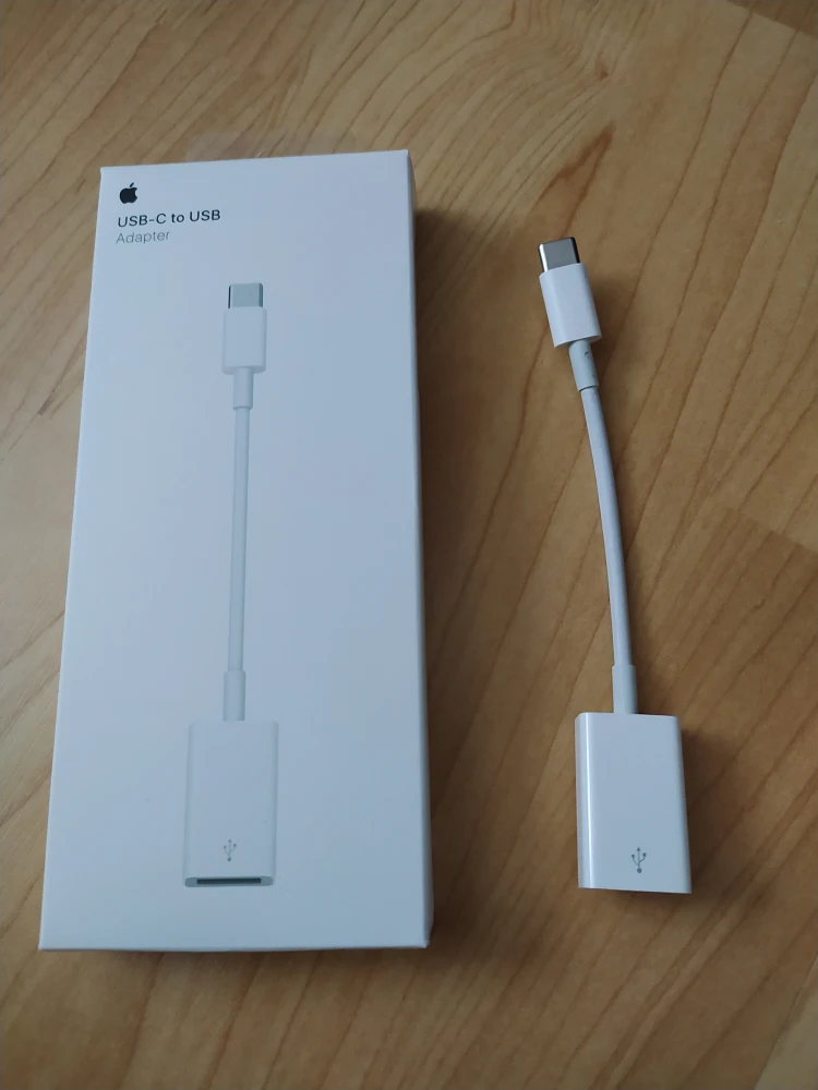 Official Apple USB-C to USB adapter