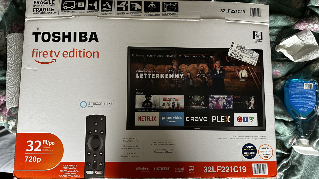 Toshiba fire tv edition 32” po. 720p thumbnail