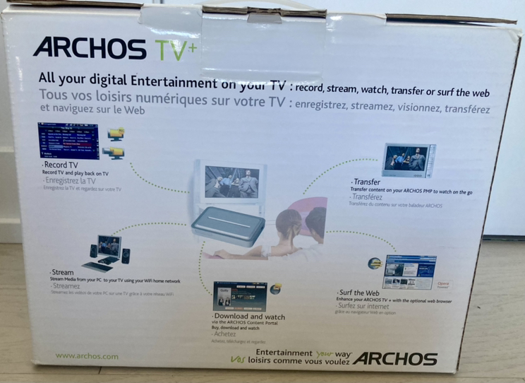 Archos TV+ 80GB Multimedia Hard Drive image indicator(7)
