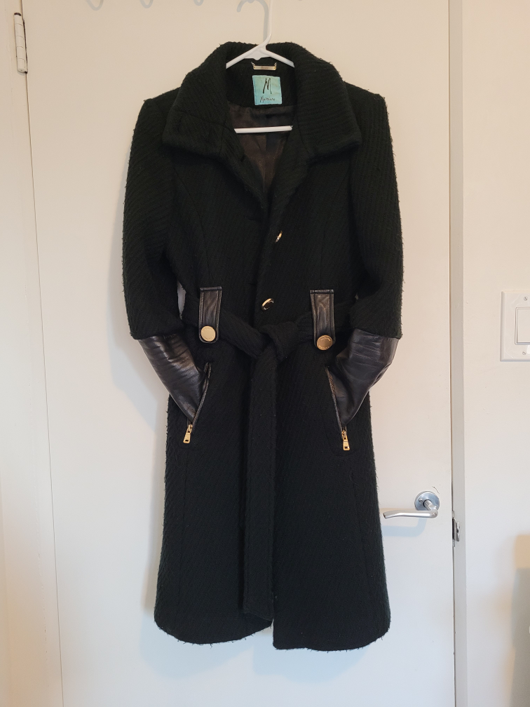 Marciano wool coat thumbnail