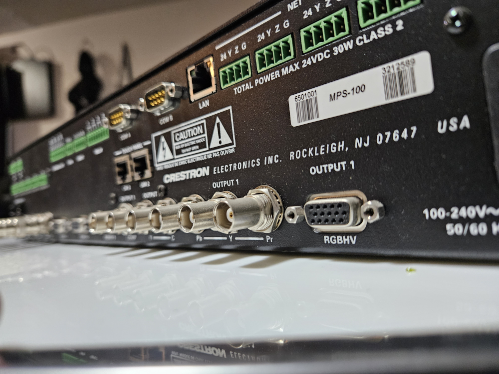 Crestron Professional Media System image indicator(3)