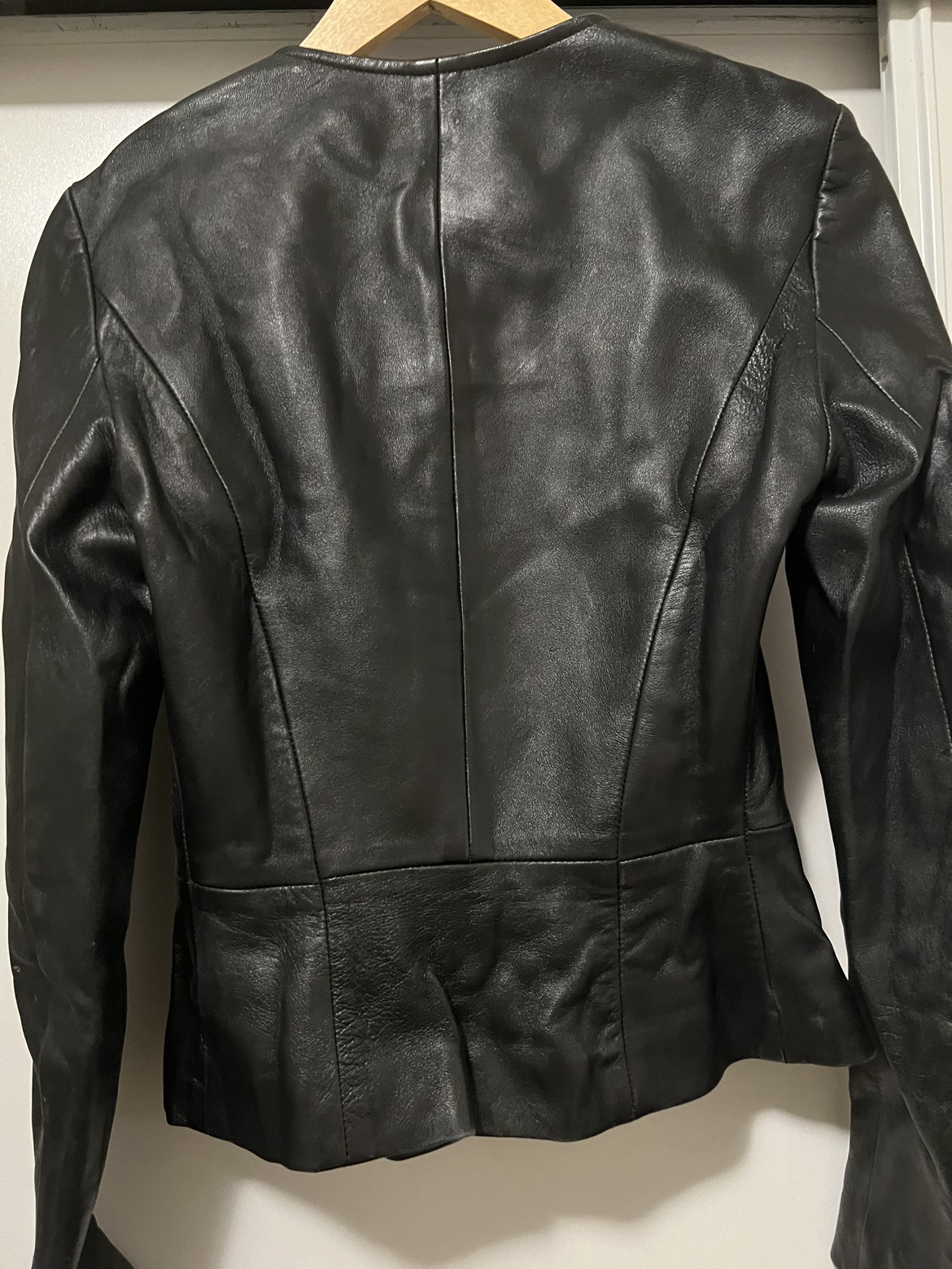 XS leather jacket - photo 2