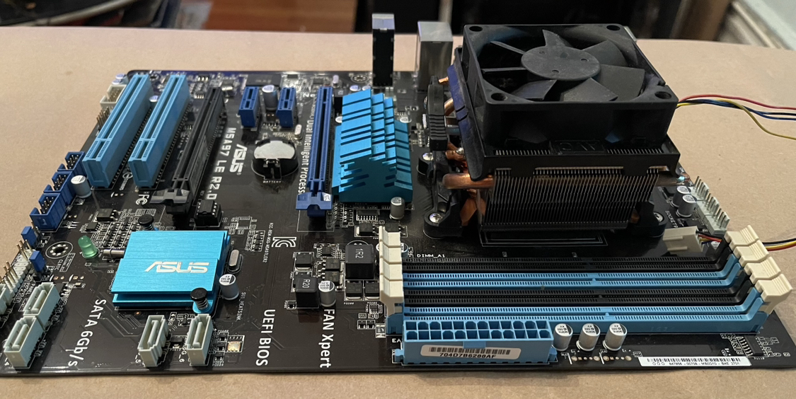 ASUS MSA97 LE R2.0 MOTHERBOARD DUAL INTELLIGENT PROCESSORS BOARD - photo 4