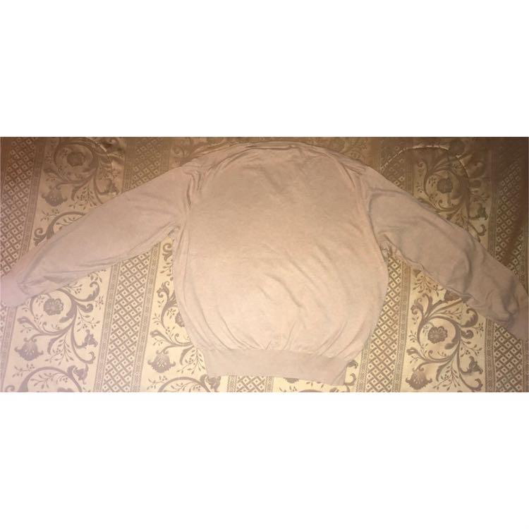Polo Ralph Lauren Light Brown Long Sleeve V-Neck Sweatshirt - photo 3
