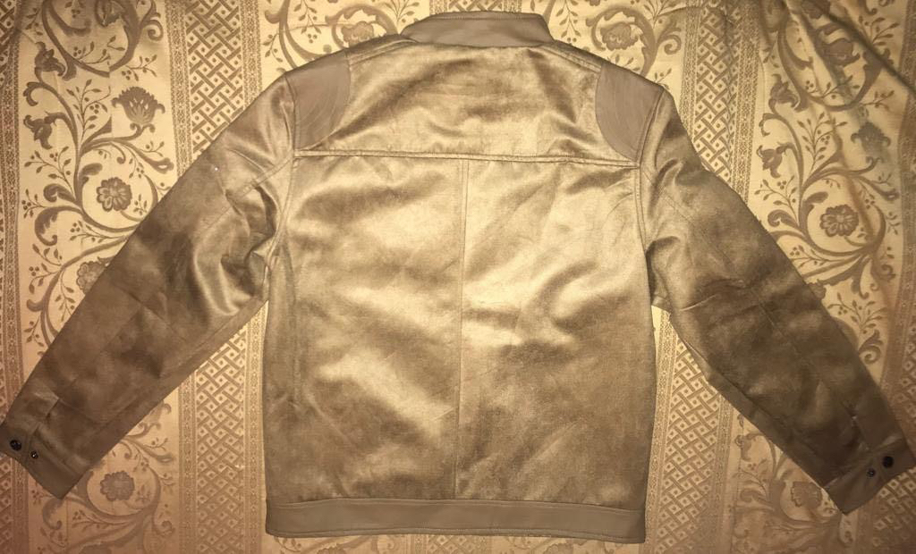 Tan / Light Brown Faux Suede Coat - photo 2