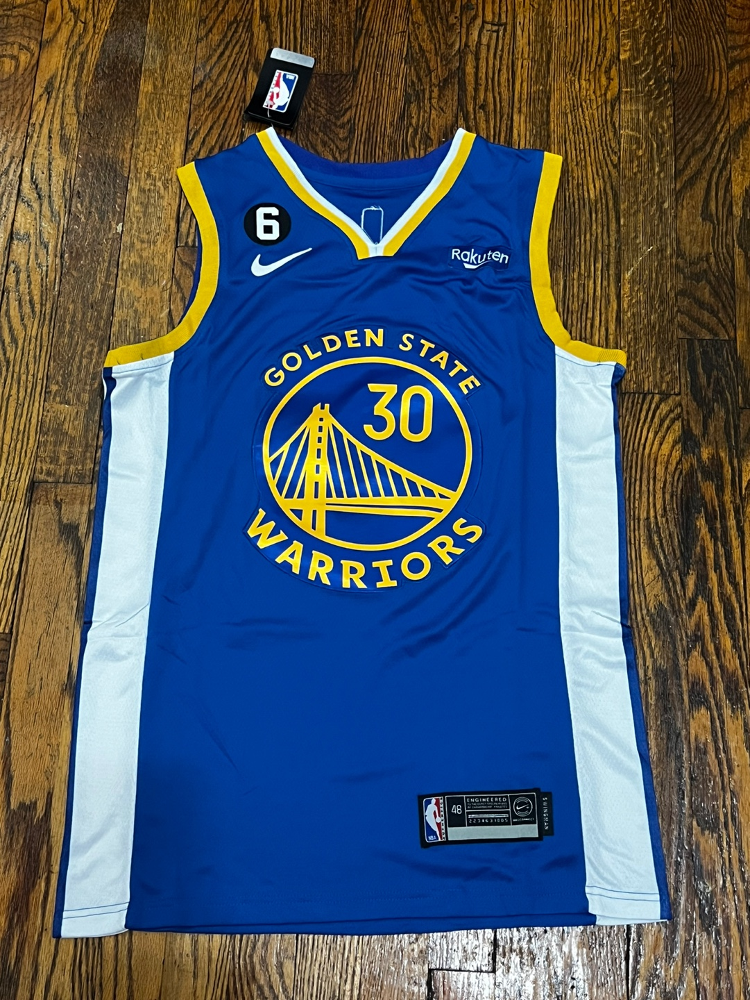 NBA GOLDEN STATE WARRIORS STEPHEN CURRY 23-24 JERSEY M & LG