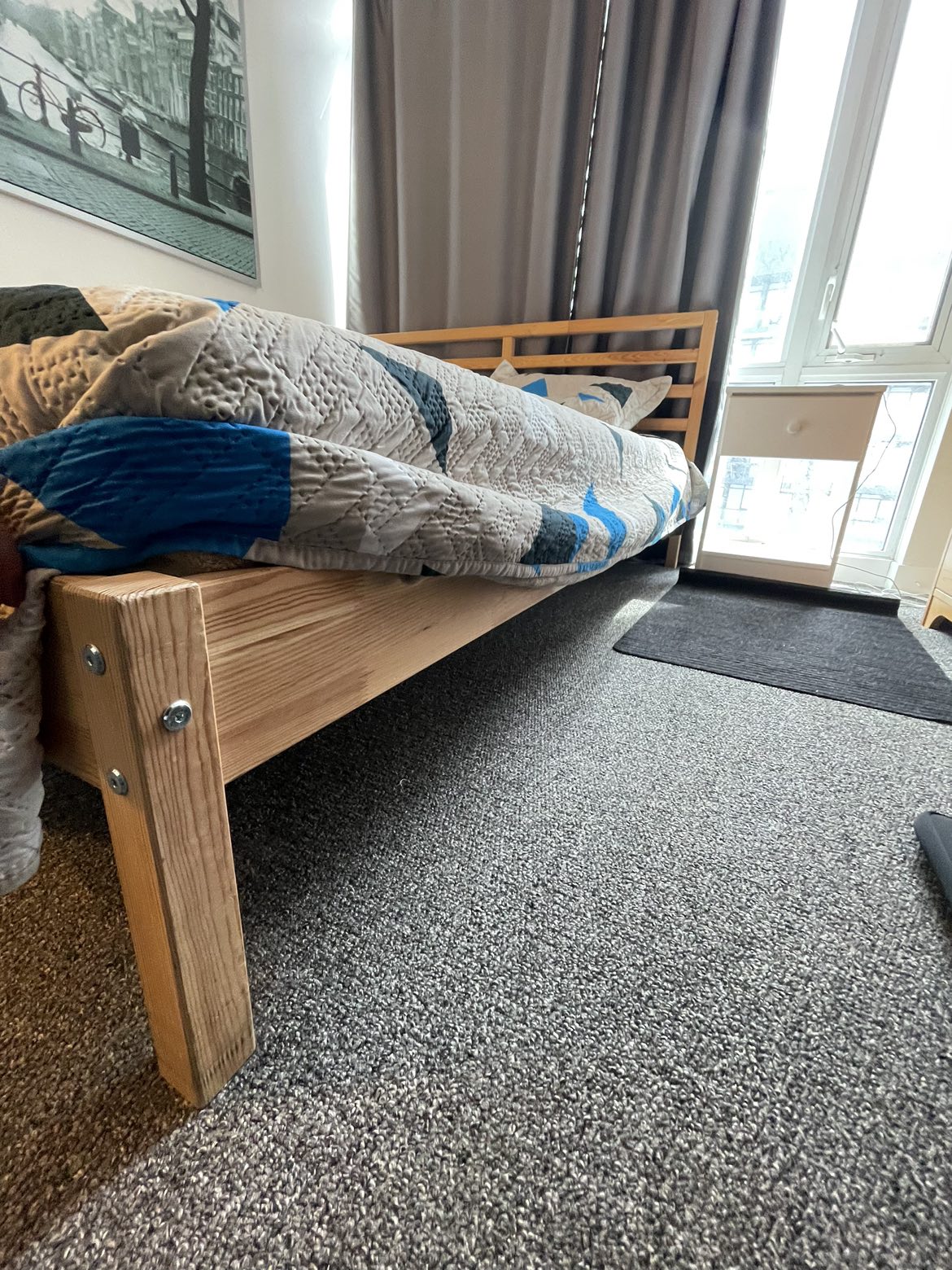 IKEA Wood Queen Bed Frame - photo 4