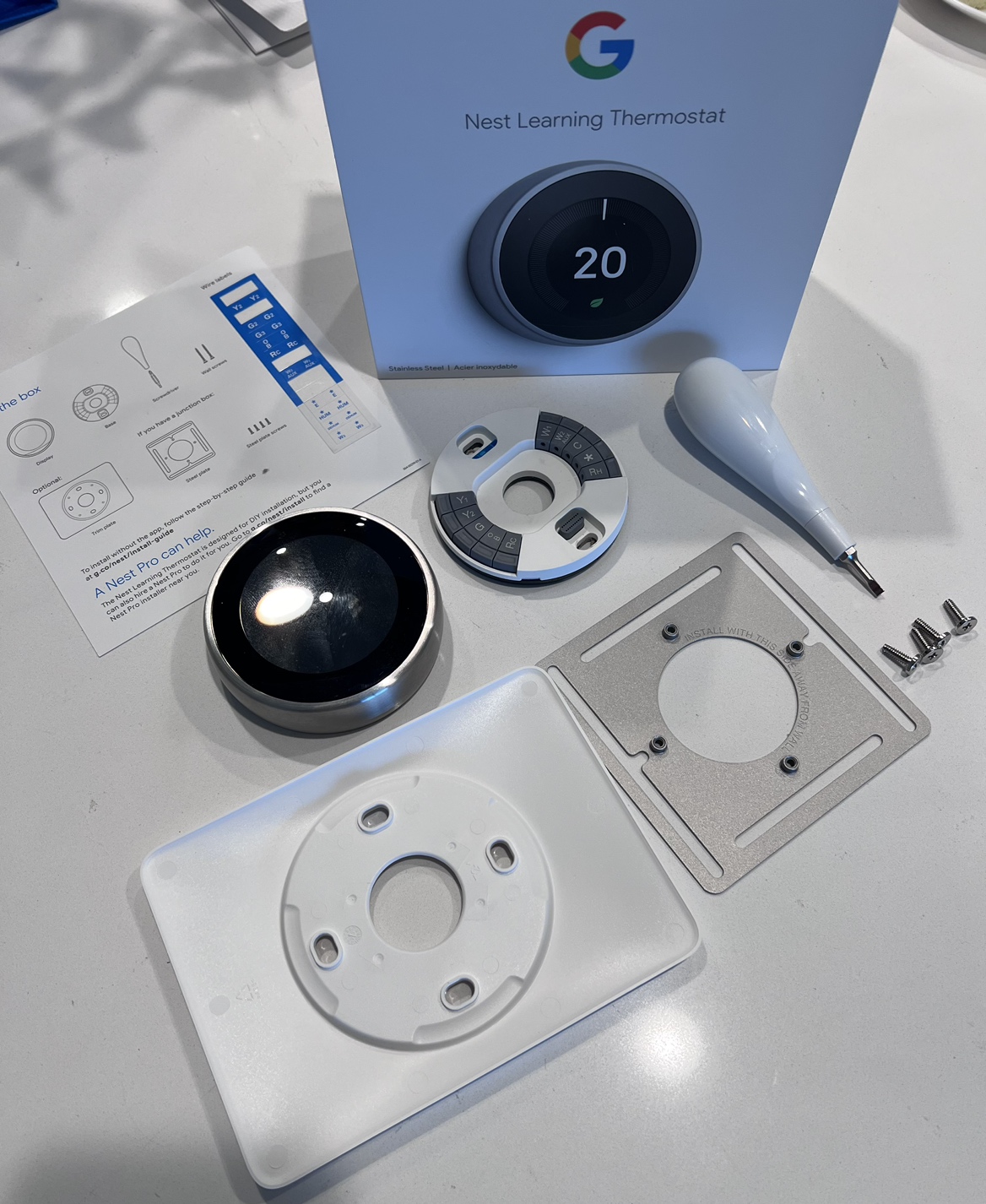 Google Nest thermostat 🏒