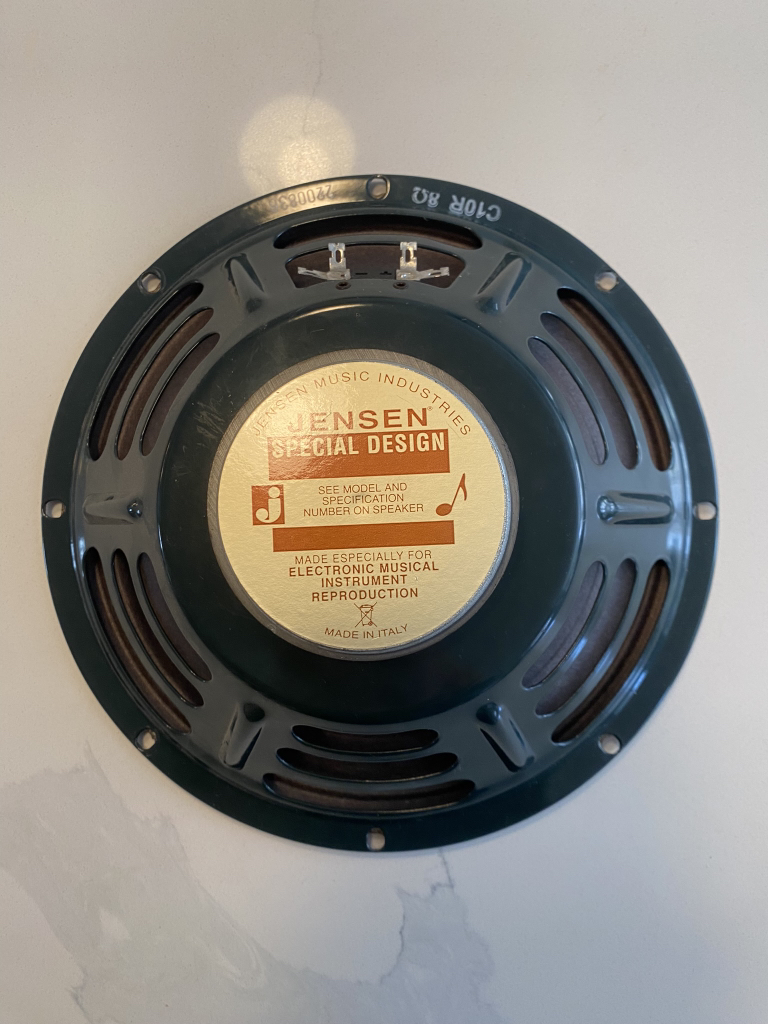 Jensen C10R guitar speaker - photo 5
