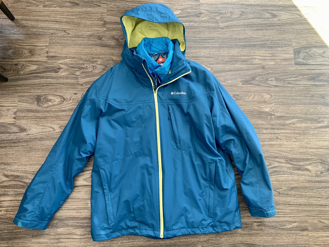 Columbia INTERCHANGE 3-IN-1 JACKET - MEN'S XXL