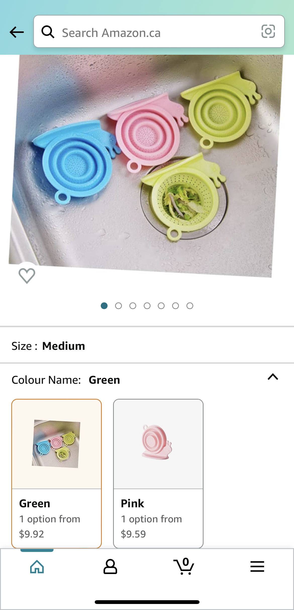 Retractable silicone snail drainer❄️ image indicator(3)