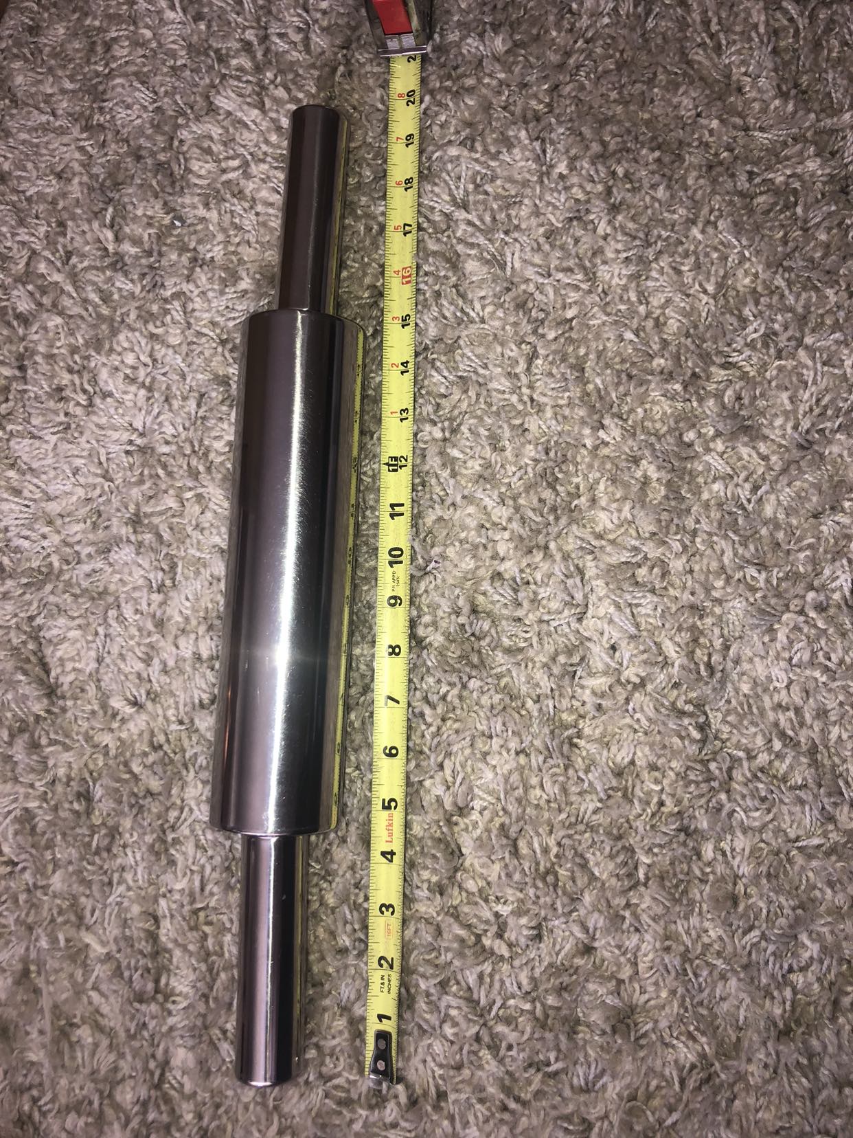 The Fox Run Stainless Steel Rolling Pin /firm price image indicator(7)