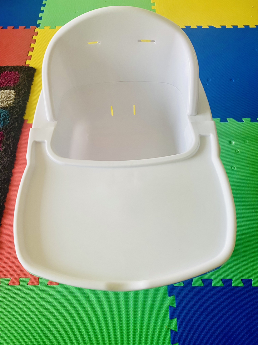 Evenflo 4-in-1 Convertible High Chair with Tray -Prism Triangles - photo 4