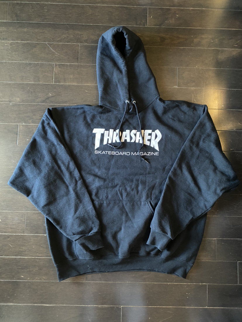 Thrasher Hoodie Black