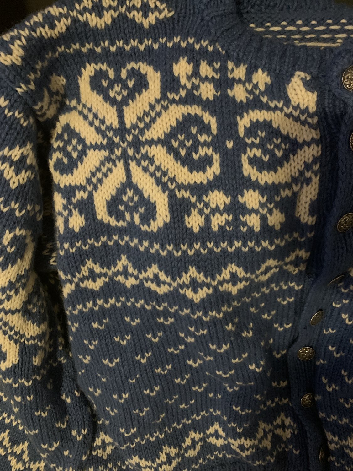 Homemade knitted sweater ( unisex) image indicator(3)