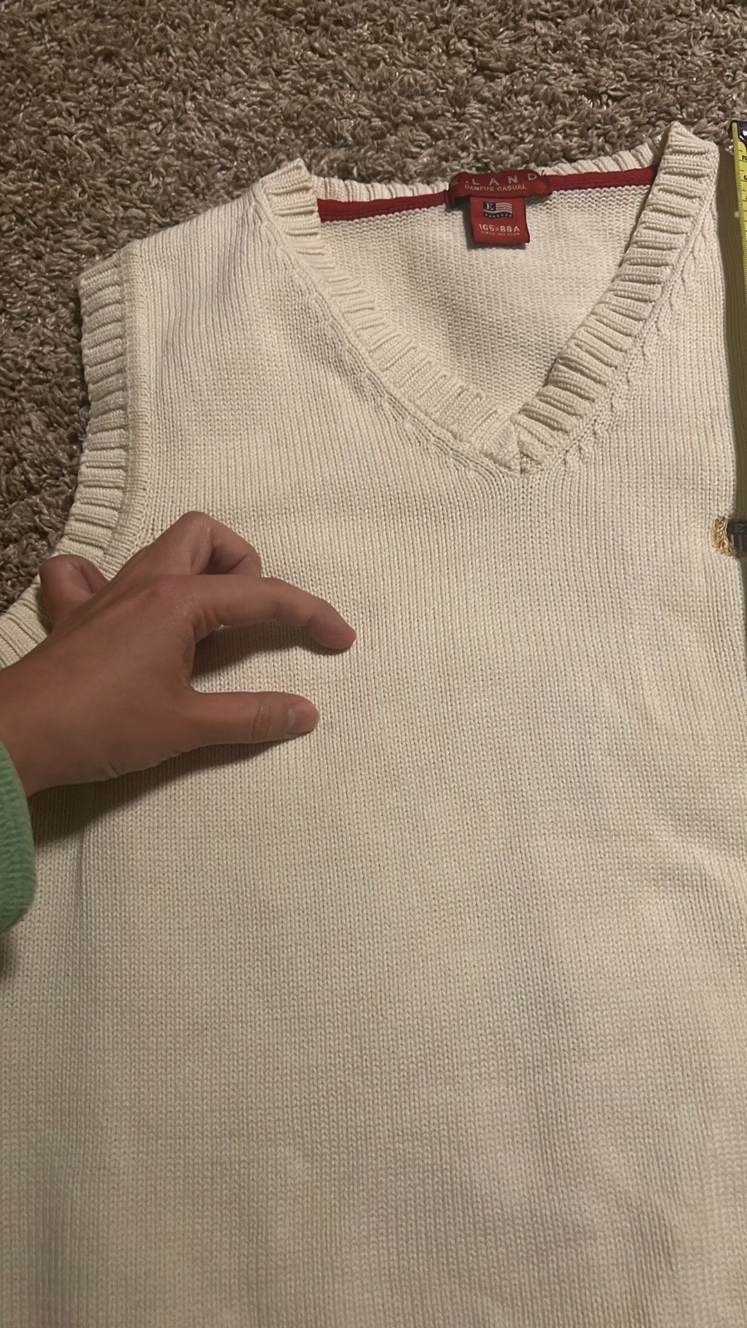 Sweater vest sz s image indicator(4)