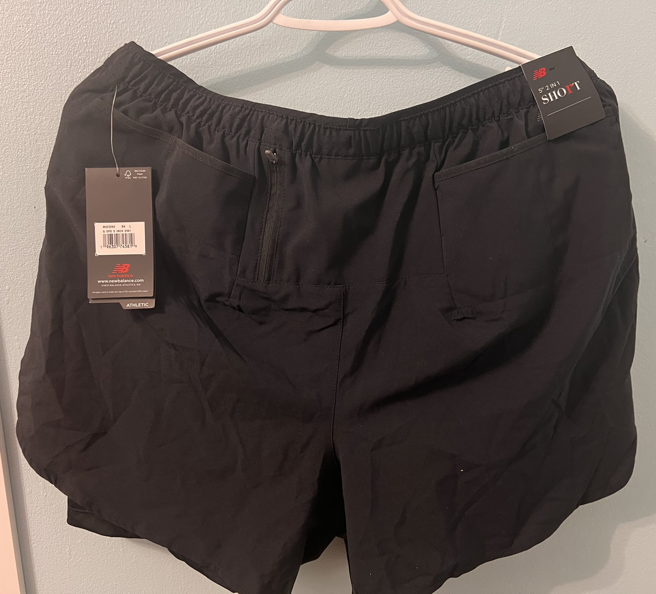 ***Brand New*** Black Shorts (L) New Balance - photo 4