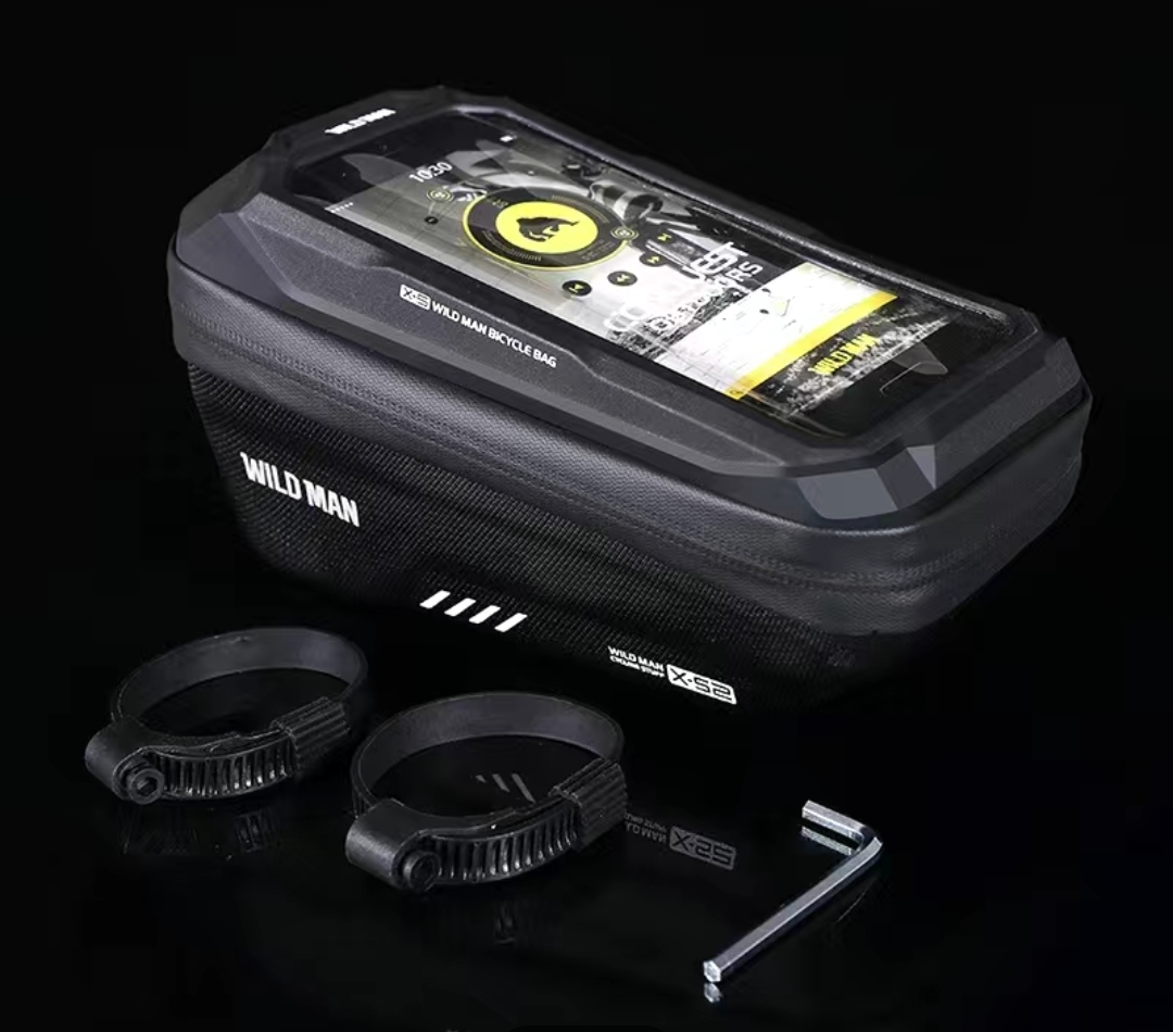 Bicycle WILD MAN Front Handlebar Bag image indicator(2)