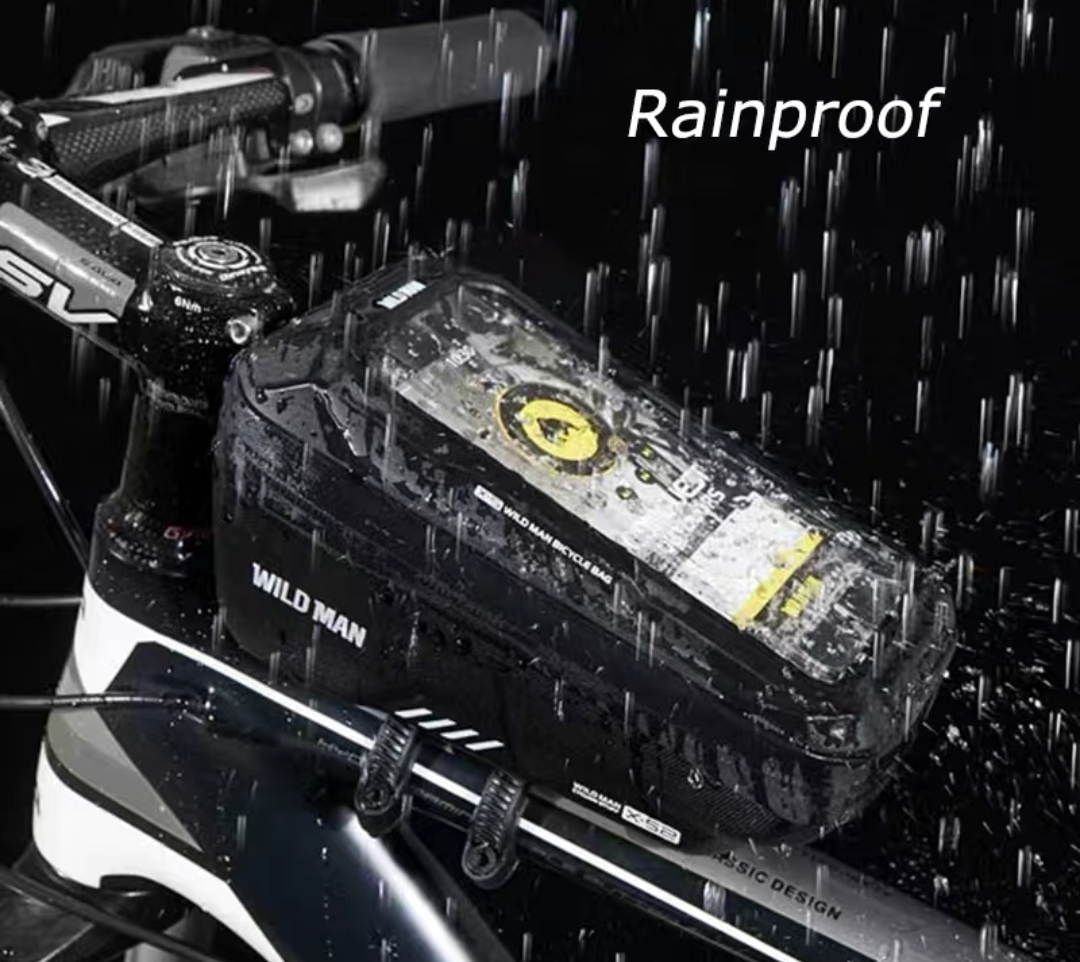 Bicycle WILD MAN Front Handlebar Bag image indicator(4)