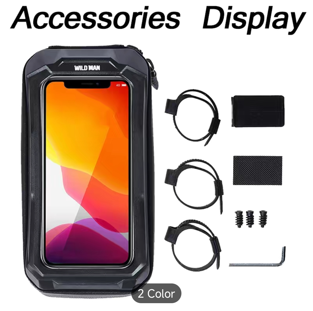 Bicycle WILD MAN Front Handlebar Bag image indicator(10)