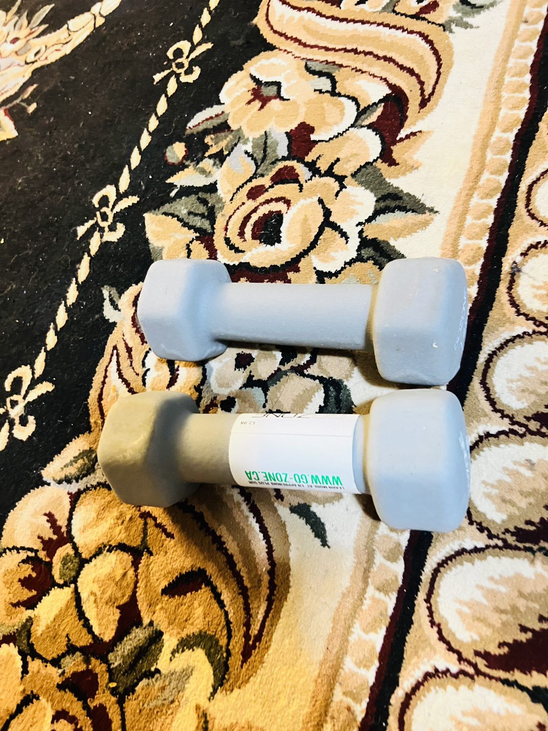 GoZone Neoprene Hex Dumbbell, No-roll design