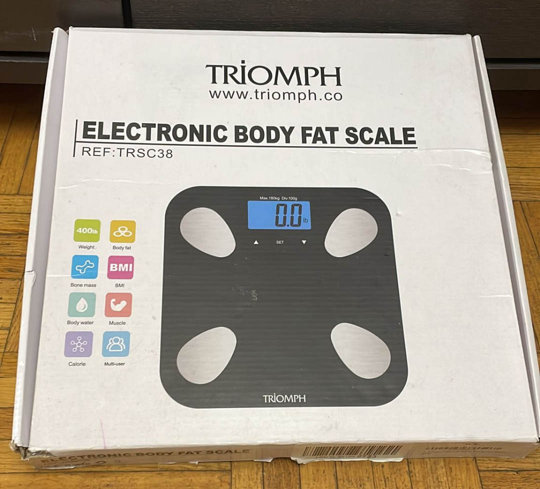 Electronic Body Fat Scale thumbnail