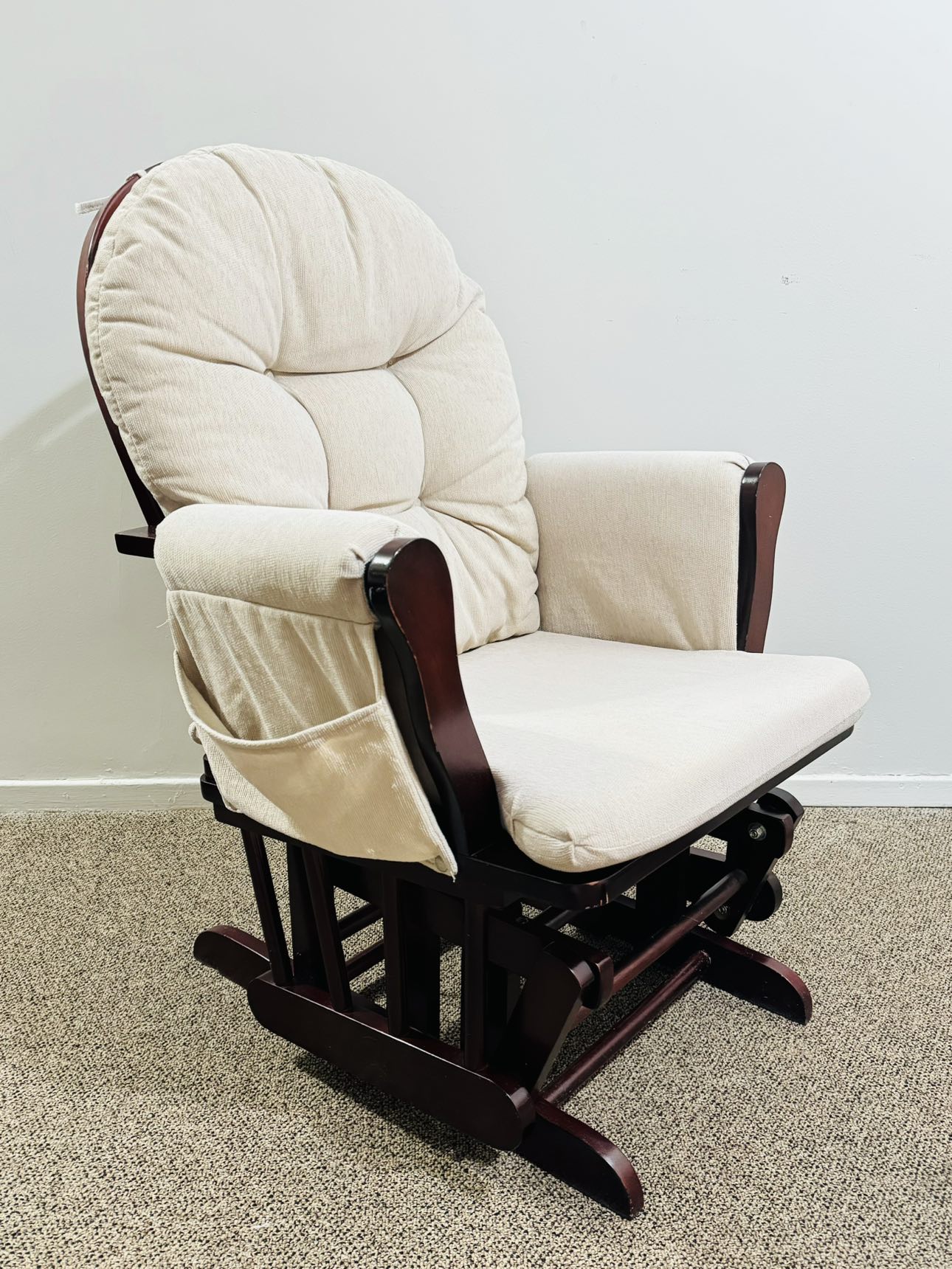 Rocking Chair & Ottoman Set with Cushion - photo 5