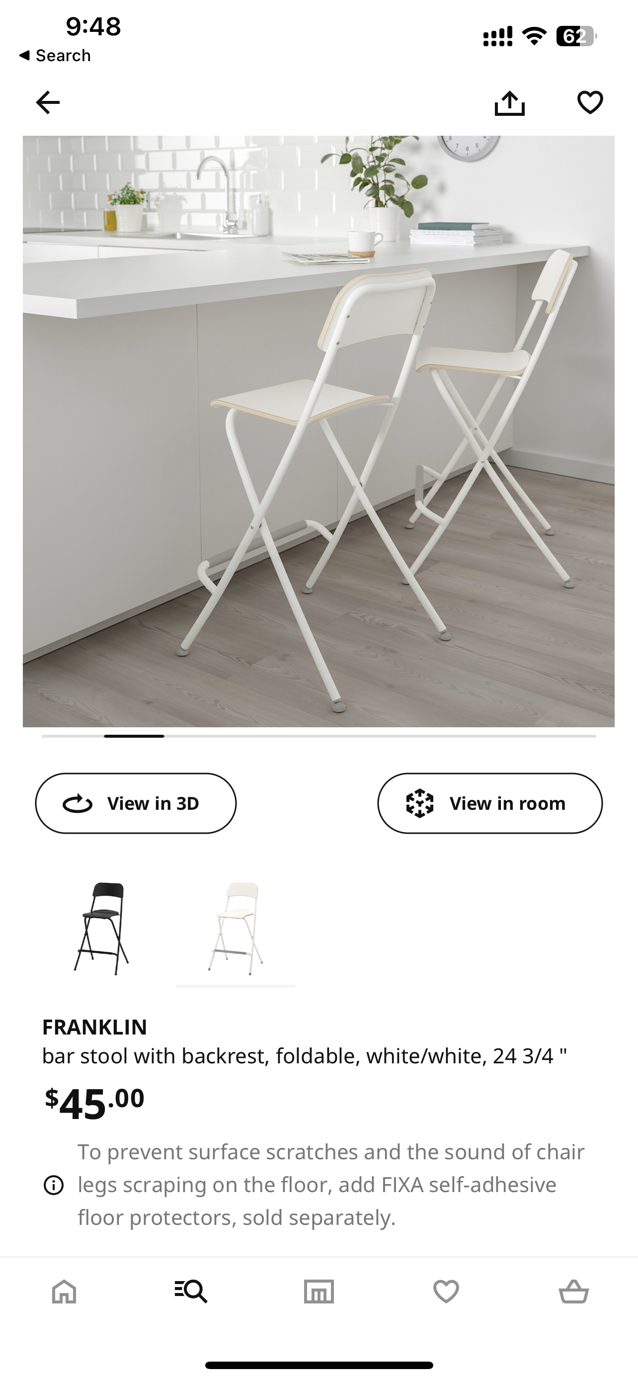 Ikea Bar Chairs - photo 3
