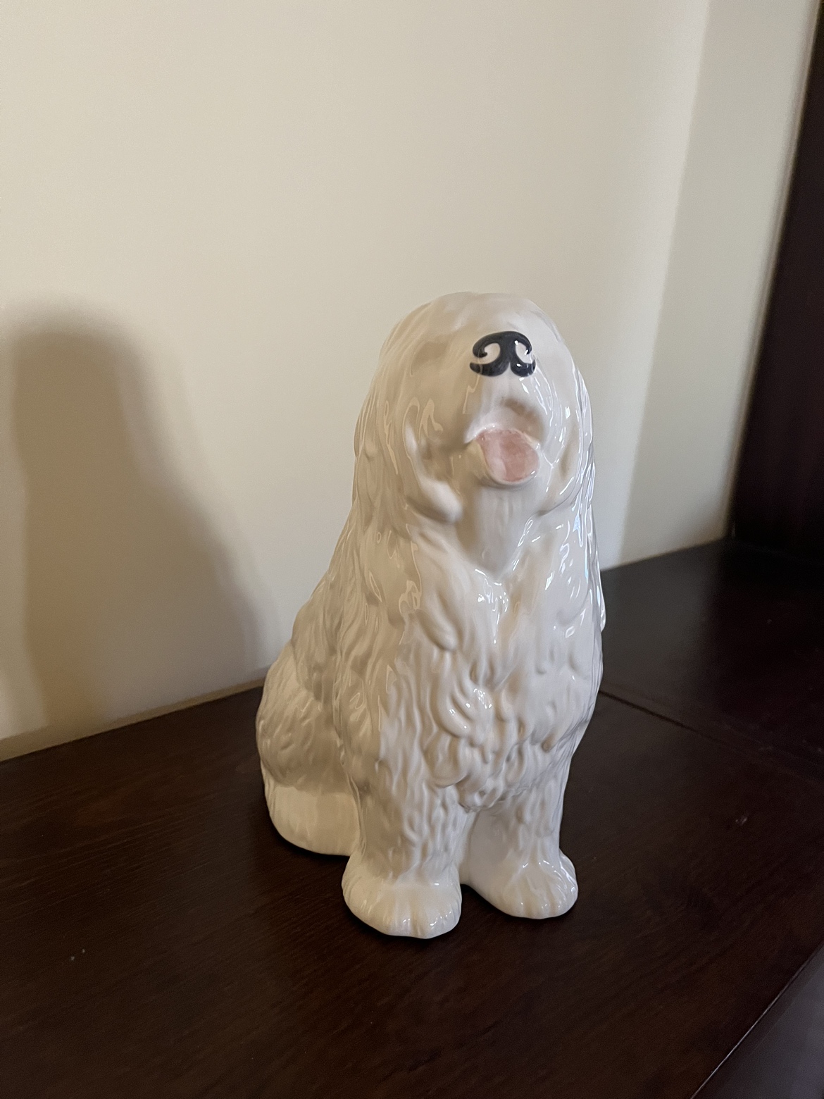 Decorative Porcelain Dog Statue thumbnail