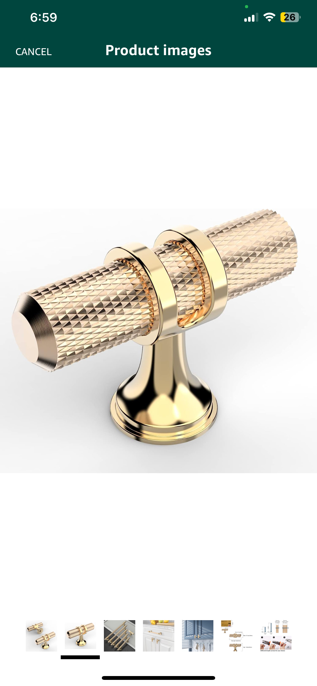 High quality modern cabinet pulls thumbnail