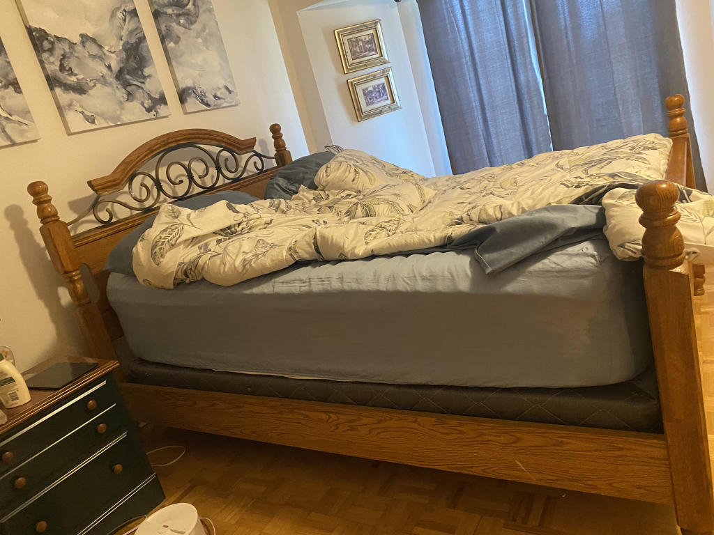 Queen size bed frame - photo 2