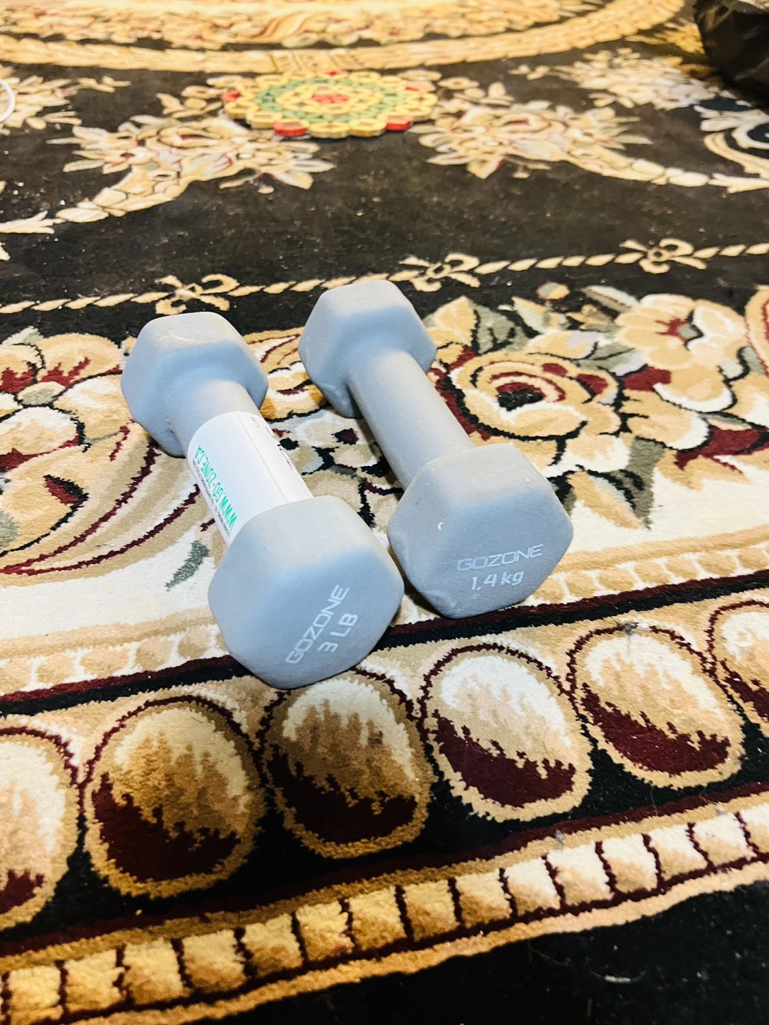 GoZone Neoprene Hex Dumbbell, No-roll design - photo 2