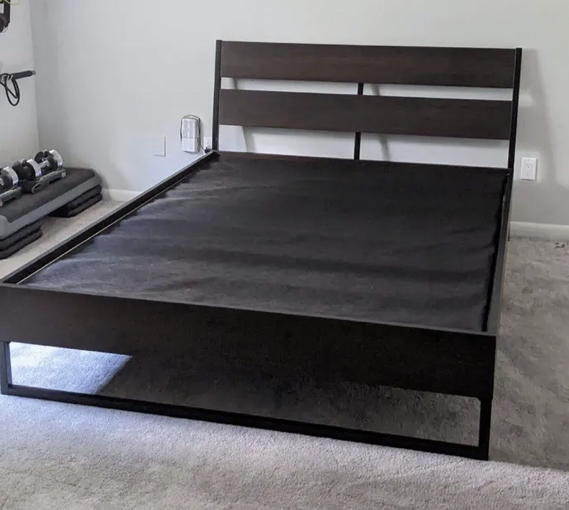 Bed frame, queen size