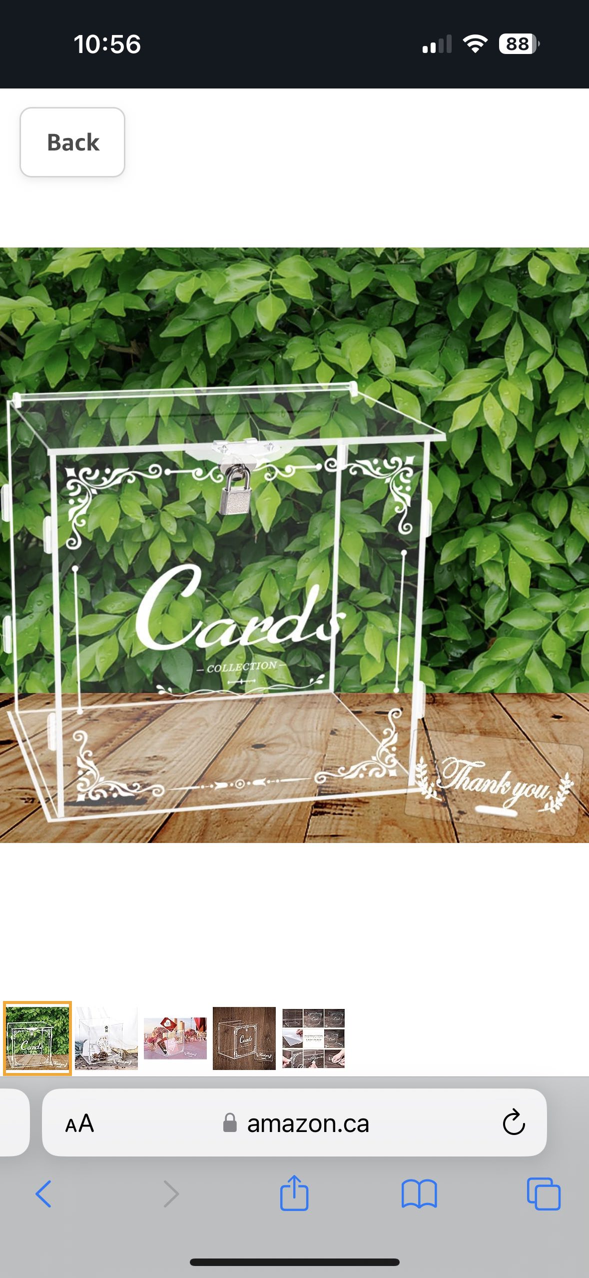 Card box for Wedding