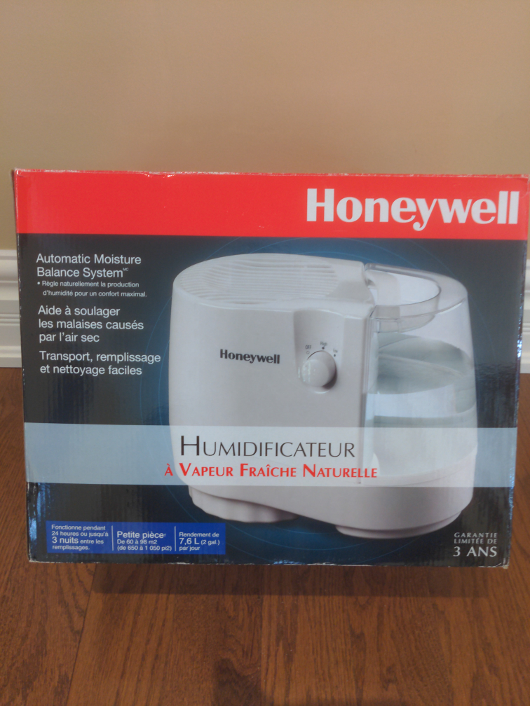 Honeywell humidifier- 2 gallon