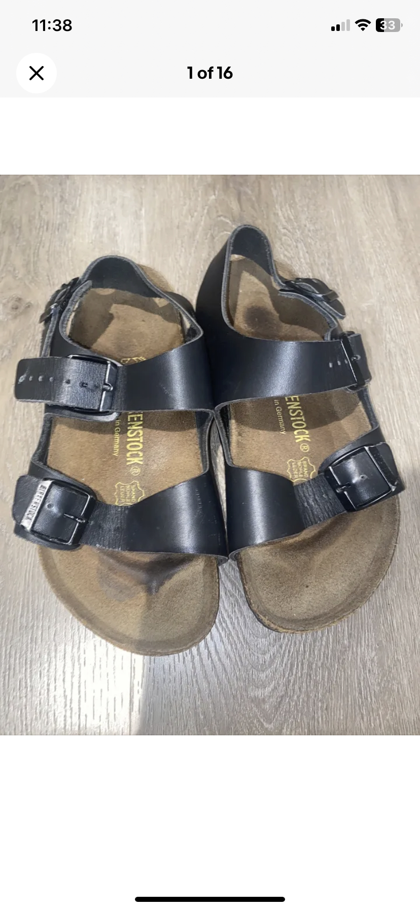 Birkenstock Arizona Double Strap Sandals Size 36/5 thumbnail