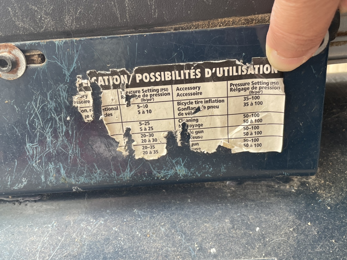 Pressure washer sitting in the garage for a couple years image indicator(2)