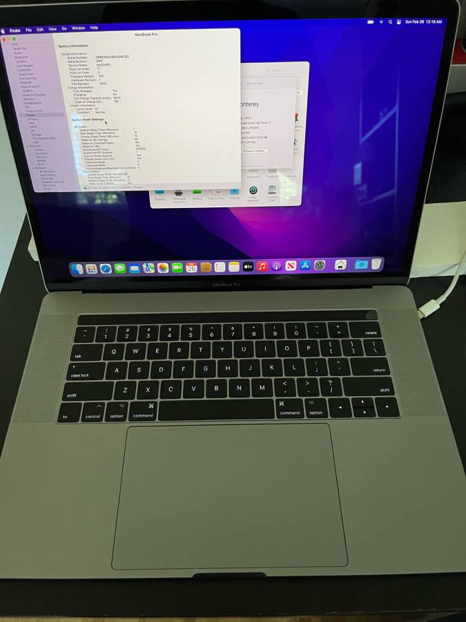 2017 MacBook Pro laptop (Space Grey)