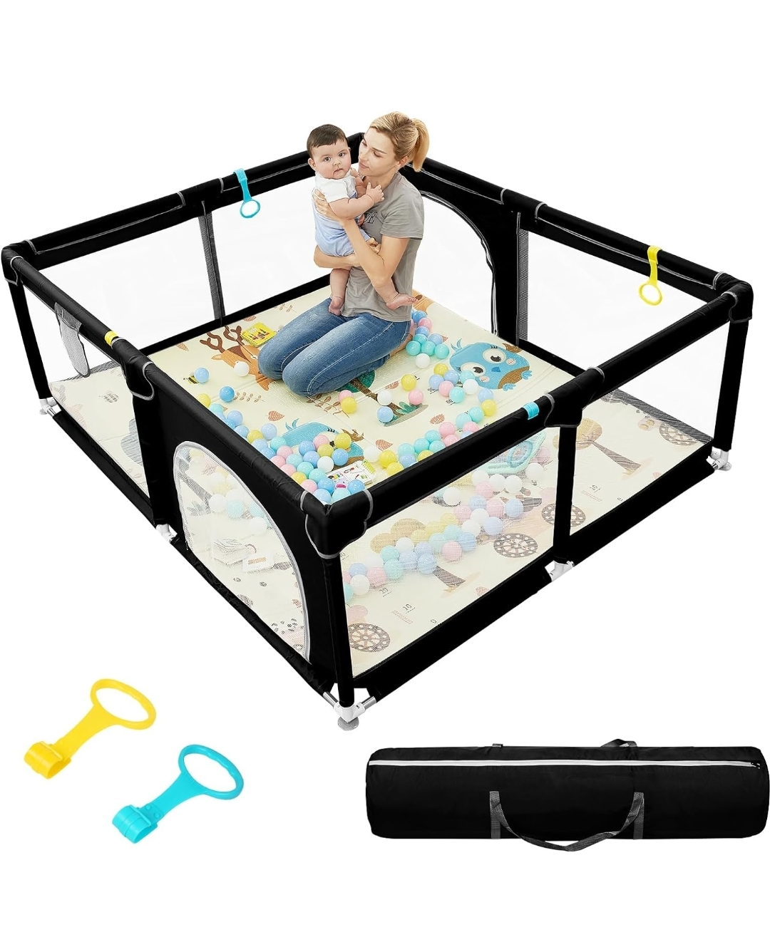 New baby play yard 59x71