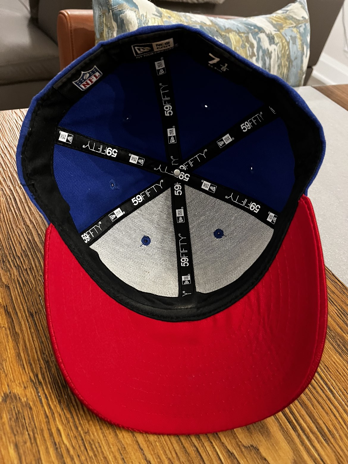 New fitted baseball cap: New York Giants / NY Giants size 7 1/8 image indicator(8)