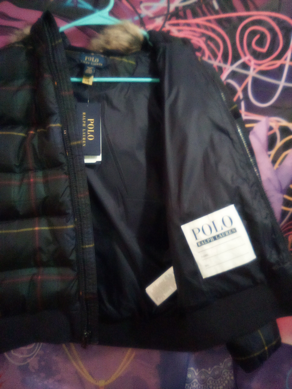 Authentic water resistant Polo Bear down jacket - photo 3