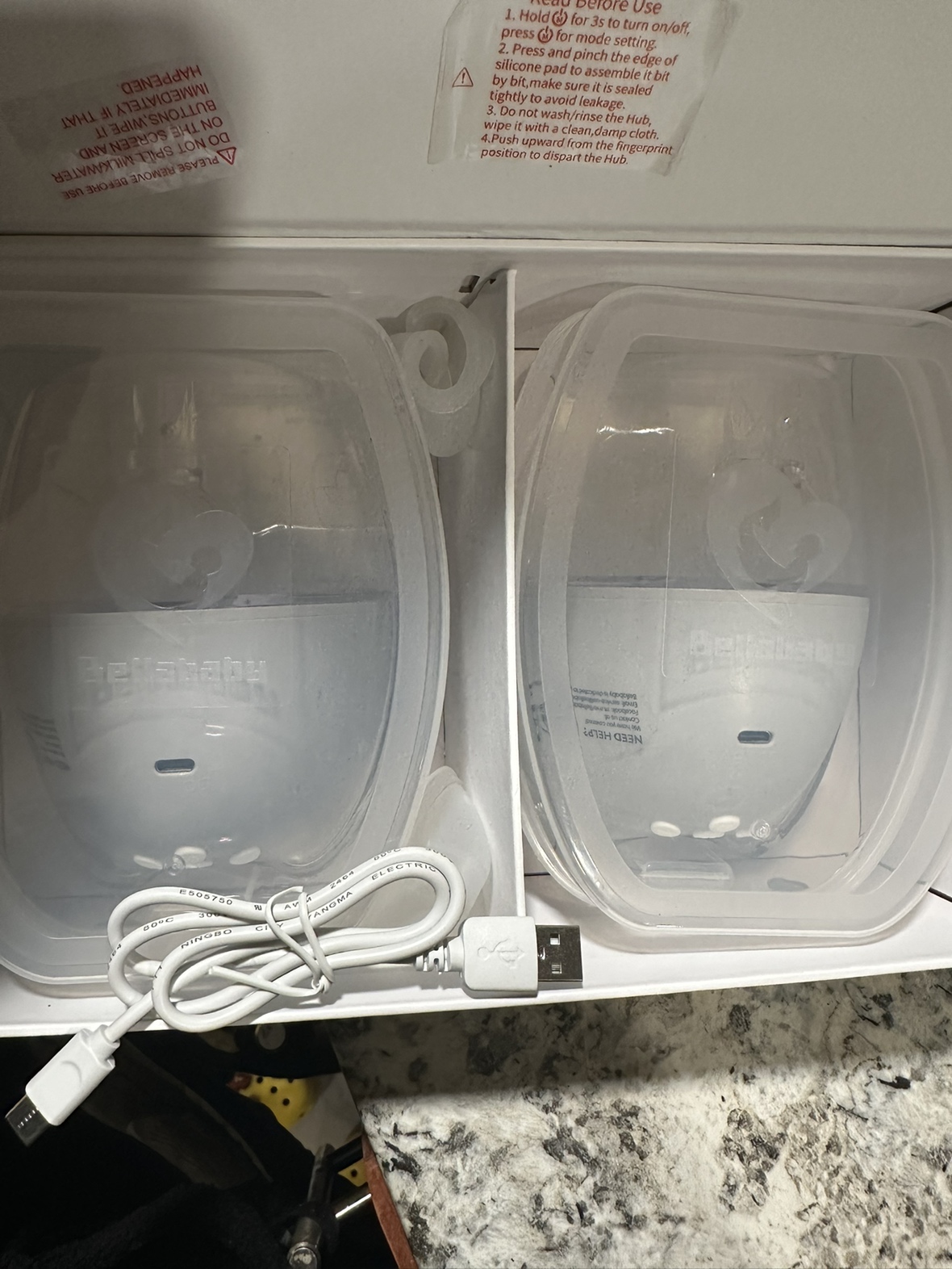ELECTRIC AND MANUAL BREAST PUMP - photo 2