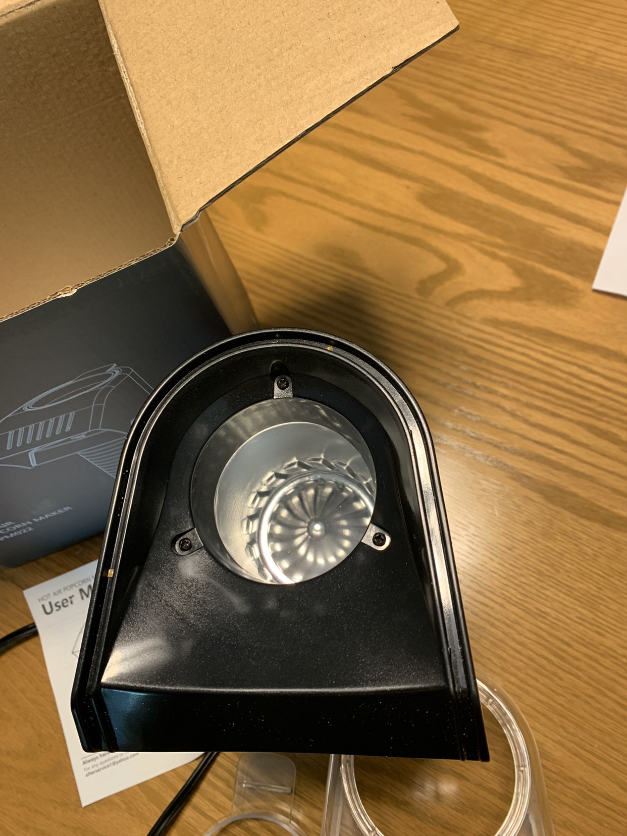 Hot air popcorn maker image indicator(6)