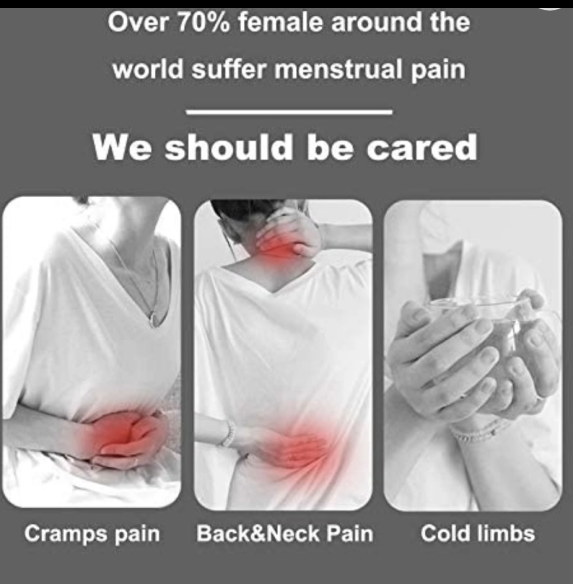 Menstrual Cordless Heating Pad image indicator(5)