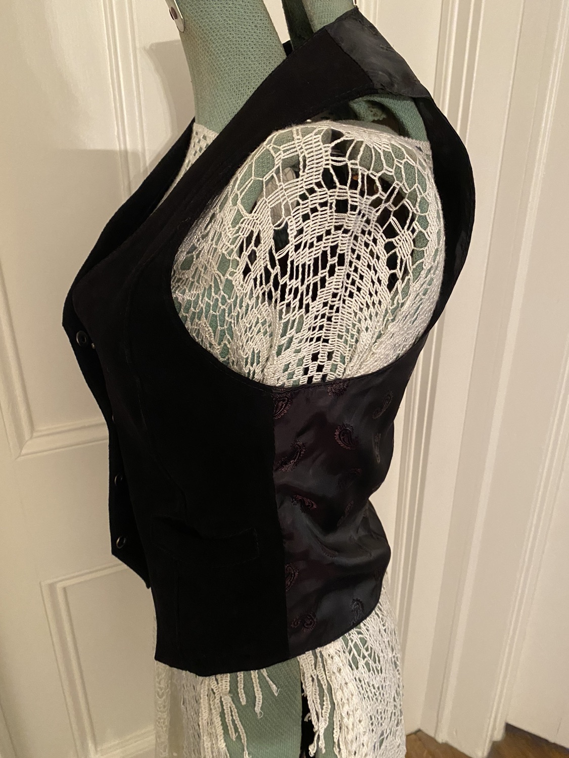 Black Suede Vest image indicator(3)